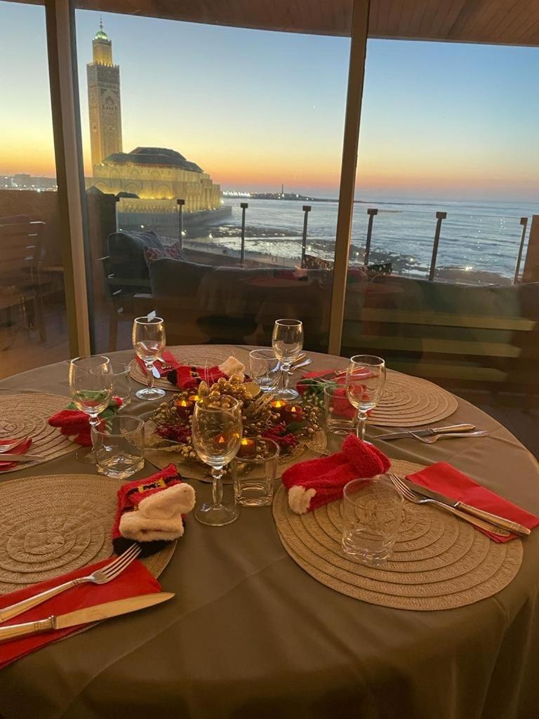 Апартаменты Marina Casa Del Mar - Amazing Sea & Mosque Views Касабланка Экстерьер фото